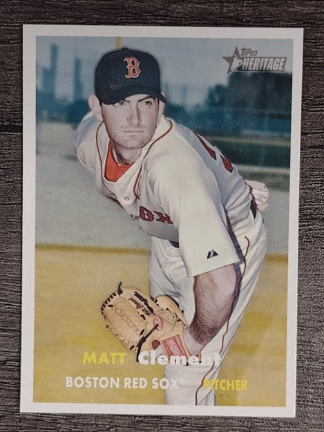 2006 Topps Heritage #402 Matt Clement