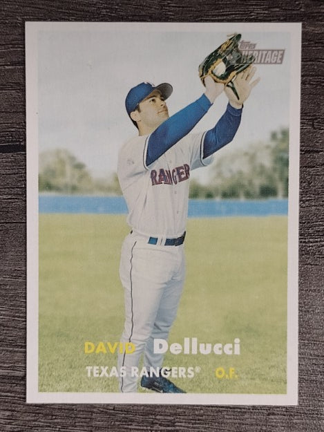 2006 Topps Heritage #19 David Dellucci