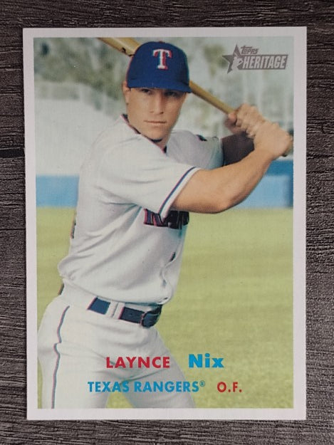 2006 Topps Heritage #405 Laynce Nix