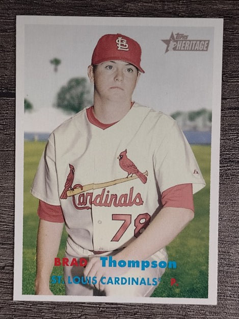 2006 Topps Heritage #476 Brad Thompson