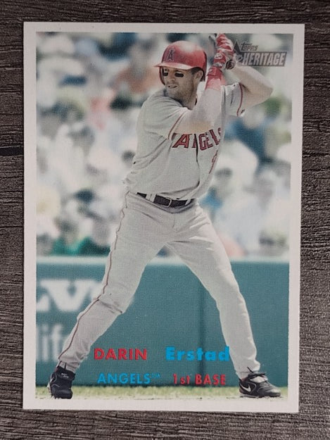 2006 Topps Heritage #377 Darin Erstad