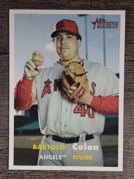 2006 Topps Heritage #169 Bartolo Colon