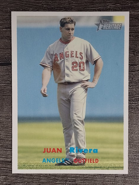 2006 Topps Heritage #454 Juan Rivera