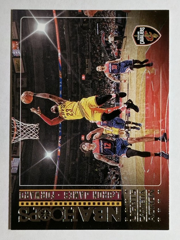 2017-18 Hoops Lights Camera Action #4 LeBron James