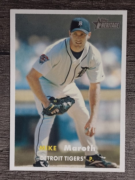 2006 Topps Heritage #163 Mike Maroth