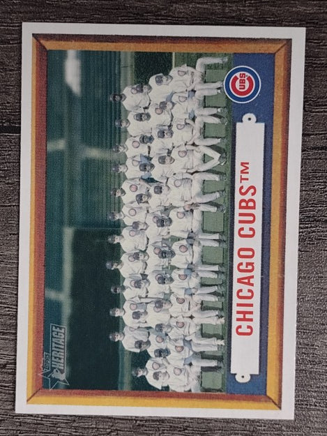 2006 Topps Heritage #183 Chicago Cubs TC