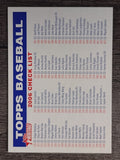 2006 Topps Heritage Checklists #3 Checklist 3