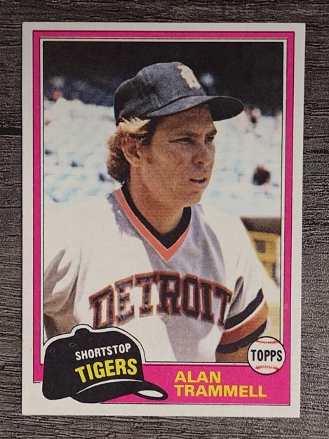 1981 Topps #709 Alan Trammell