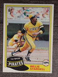 1981 Topps #380 Willie Stargell