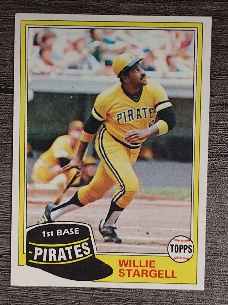 1981 Topps #380 Willie Stargell