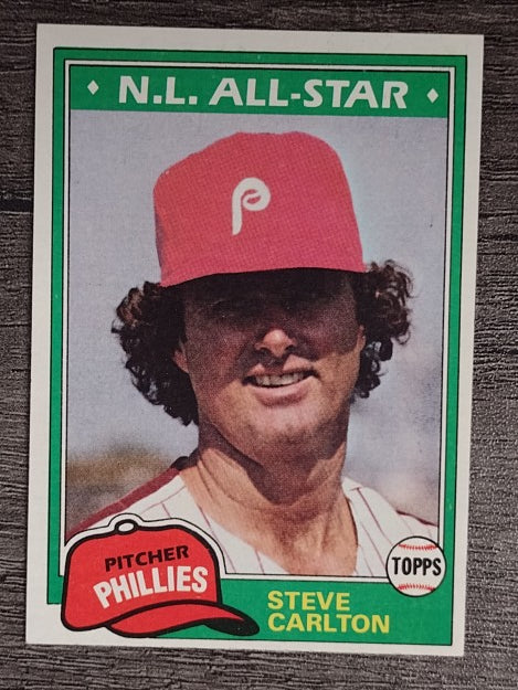 1981 Topps #630 Steve Carlton