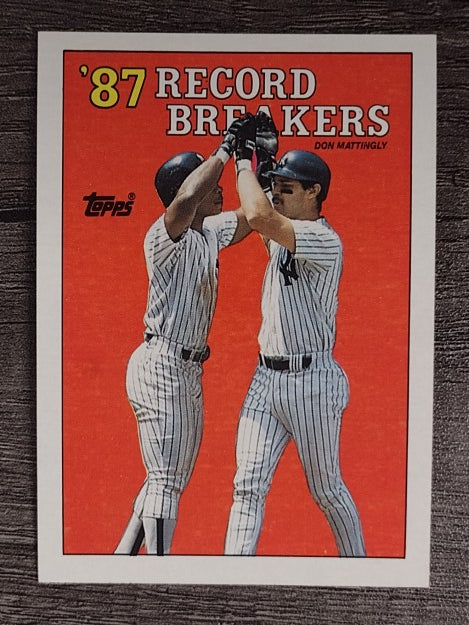1988 Topps #2 Don Mattingly RB