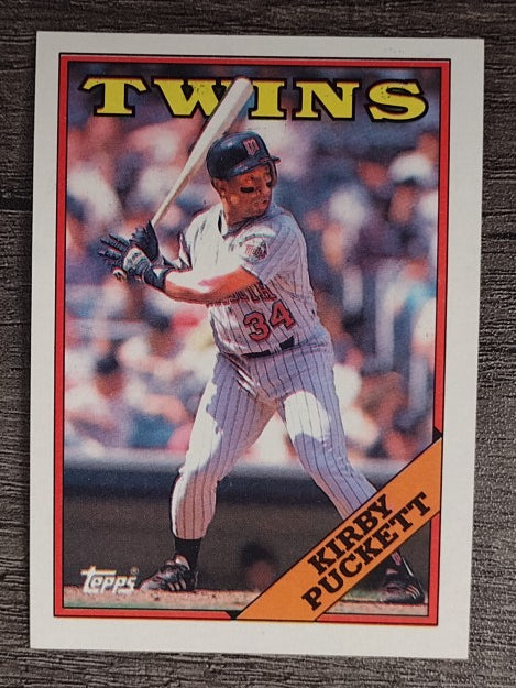1988 Topps #120 Kirby Puckett