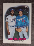 1988 Topps #489 Pedro Guerrero/Fernando Valenzuela TL