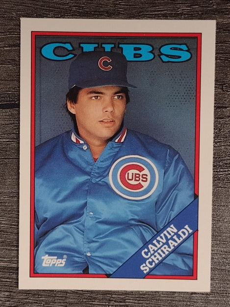 1988 Topps Traded #104T Calvin Schiraldi