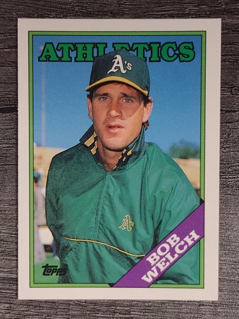 1988 Topps Traded #127T Bob Welch