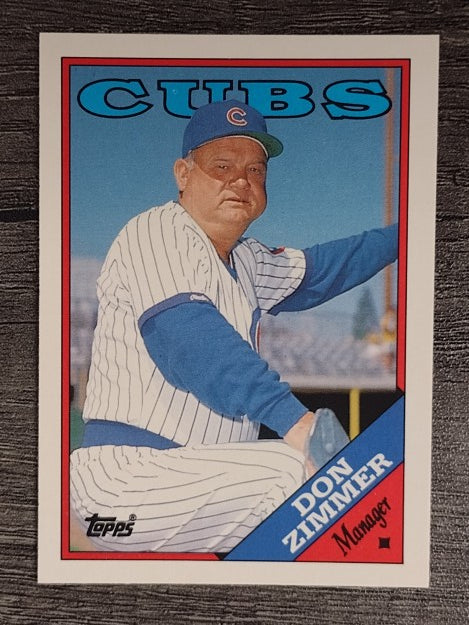 1988 Topps Traded #131T Don Zimmer MG