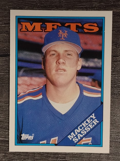 1988 Topps Traded #103T Mackey Sasser XRC