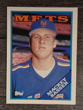 1988 Topps Traded #103T Mackey Sasser XRC