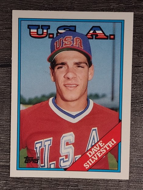 1988 Topps Traded #107T Dave Silvestri OLY XRC