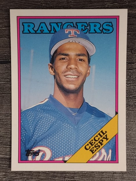 1988 Topps Traded #36T Cecil Espy XRC
