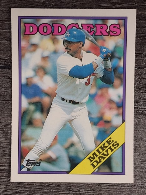 1988 Topps Traded #33T Mike Davis