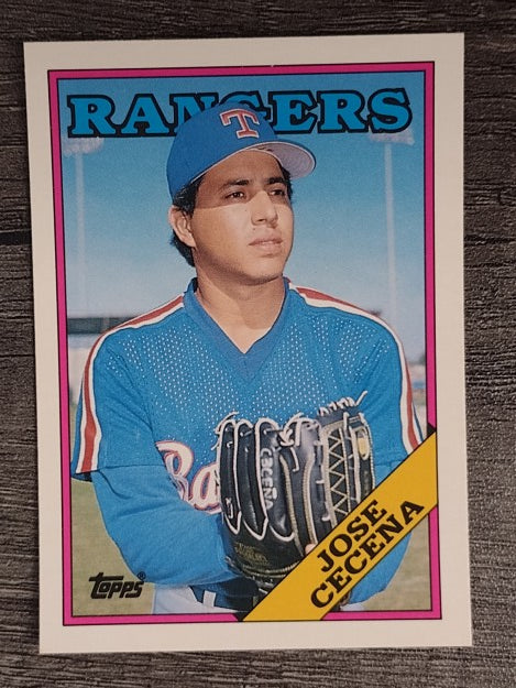 1988 Topps Traded #26T Jose Cecena