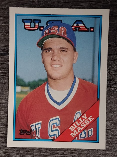 1988 Topps Traded #67T Billy Masse OLY XRC