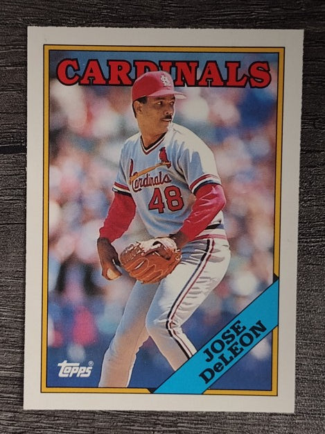 1988 Topps Traded #34T Jose DeLeon