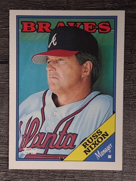 1988 Topps Traded #76T Russ Nixon MG