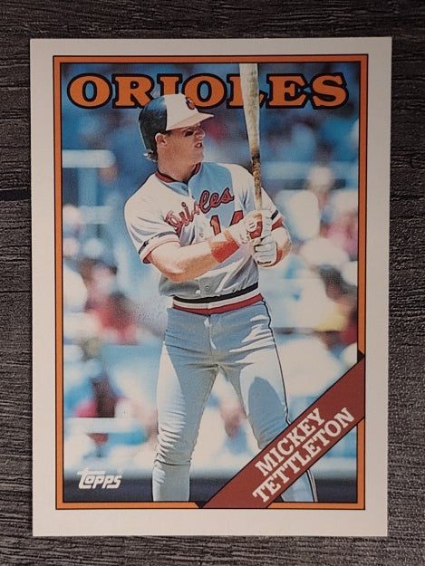 1988 Topps Traded #120T Mickey Tettleton