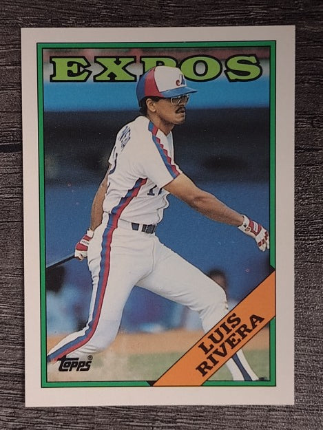 1988 Topps Traded #94T Luis Rivera