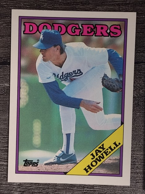 1988 Topps Traded #52T Jay Howell
