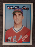 1988 Topps Traded #14T Andy Benes OLY XRC