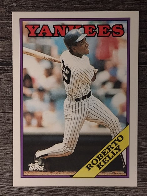 1988 Topps Traded #57T Roberto Kelly XRC