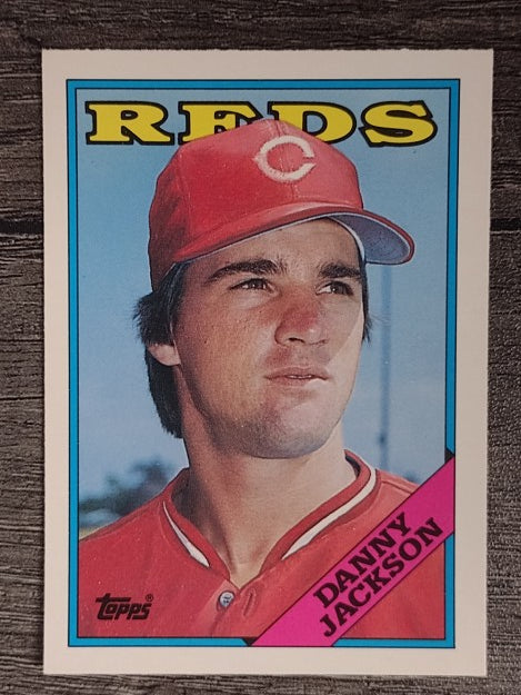 1988 Topps Traded #55T Danny Jackson