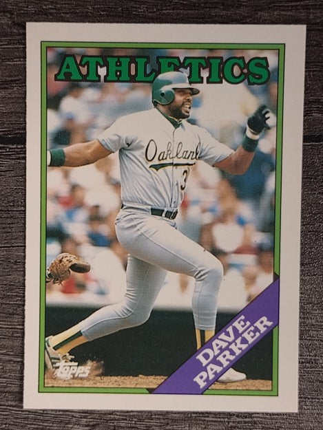 1988 Topps Traded #81T Dave Parker