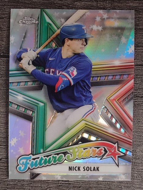 2021 Topps Chrome Future Stars #FS15 Nick Solak