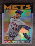2021 Topps Chrome '86 Topps #86BC23 Jacob deGrom