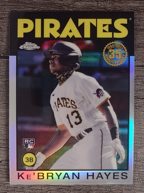 2021 Topps Chrome '86 Topps #86BC16 Ke'Bryan Hayes