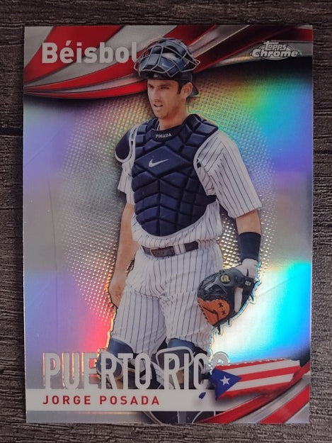 2021 Topps Chrome Beisbol #B9 Jorge Posada