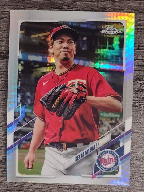 2021 Topps Chrome Prism Refractors #171 Kenta Maeda