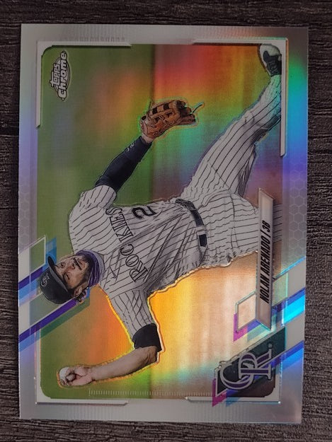 2021 Topps Chrome Refractors #84 Nolan Arenado