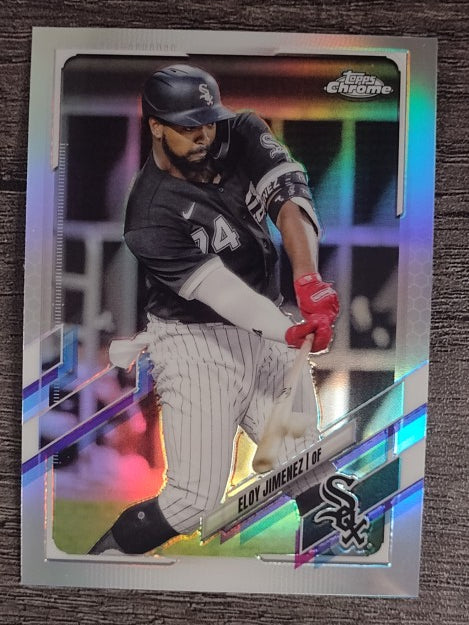 2021 Topps Chrome Refractors #89 Eloy Jimenez