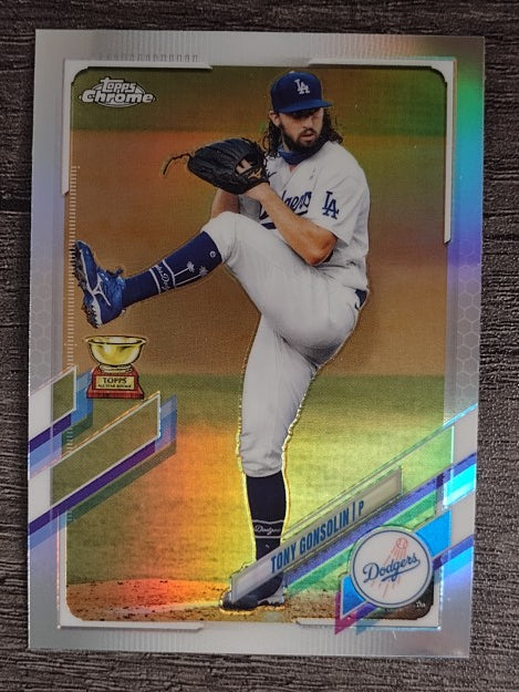 2021 Topps Chrome Refractors #183 Tony Gonsolin