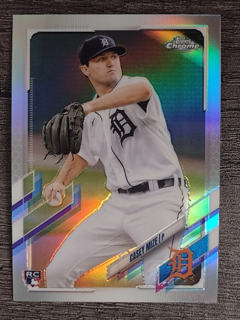 2021 Topps Chrome Refractors #4 Casey Mize