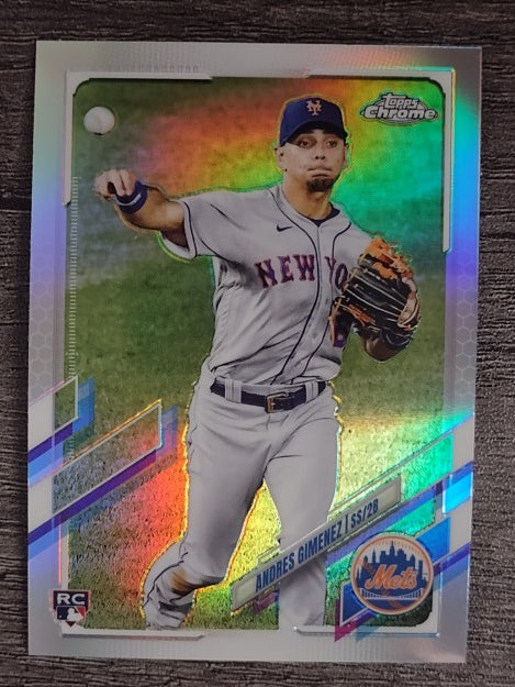 2021 Topps Chrome Refractors #88 Andres Gimenez