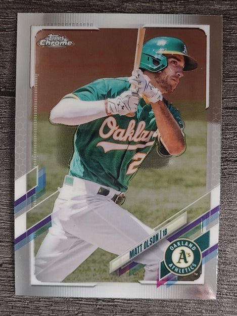 2021 Topps Chrome #48 Matt Olson