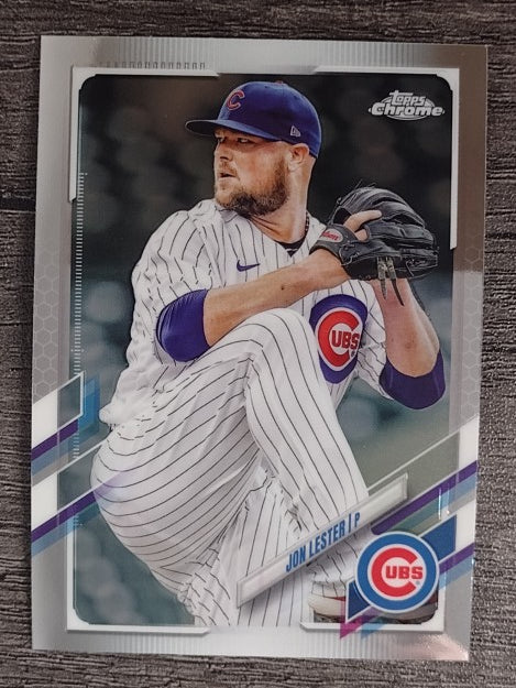 2021 Topps Chrome #13 Jon Lester