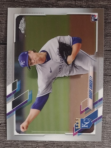 2021 Topps Chrome #166 Brady Singer RC